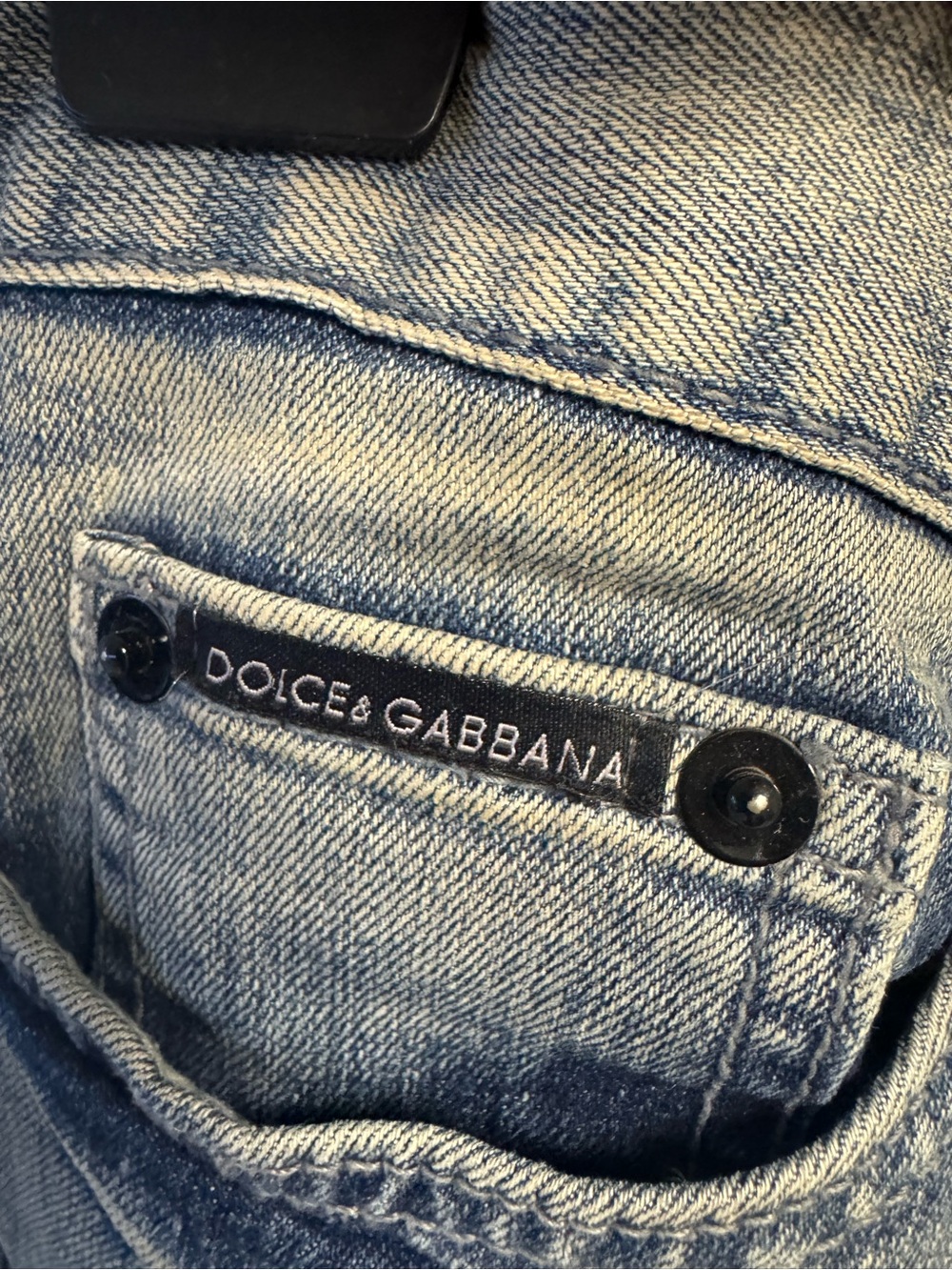 Dolce & Gabbana Faded Light Blue Slim Straight Jeans 14 classic - Picture 4 of 7